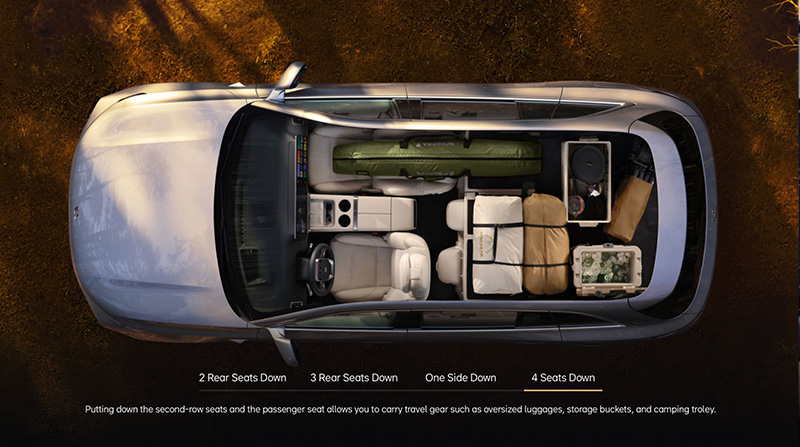Oversized 5-Seater Trunk,