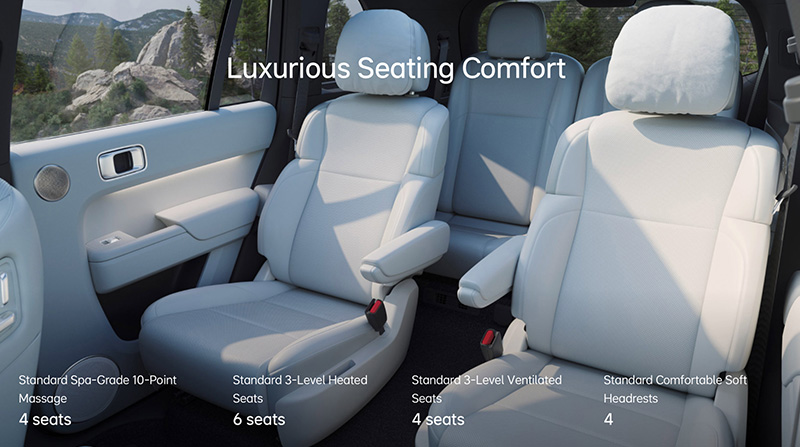 Designed with Thoughtful Configurations for Convenience.