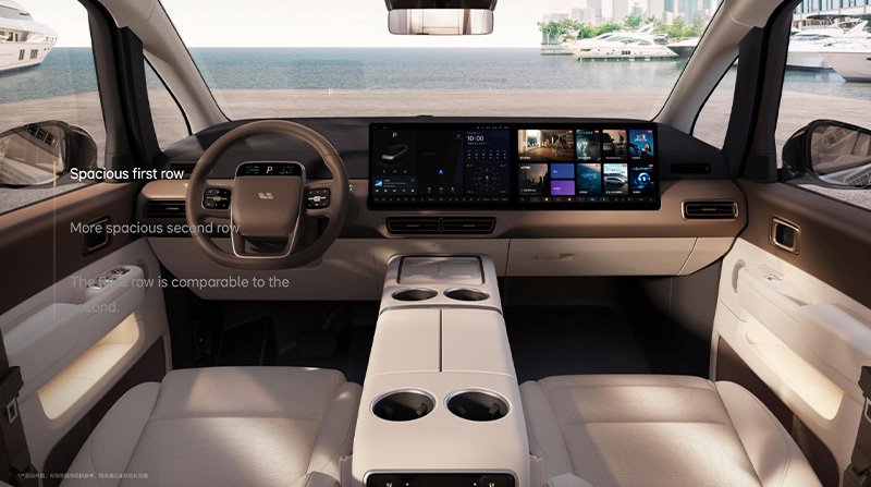 Spacious Rows for Ultimate Comfort in Each Seat.
